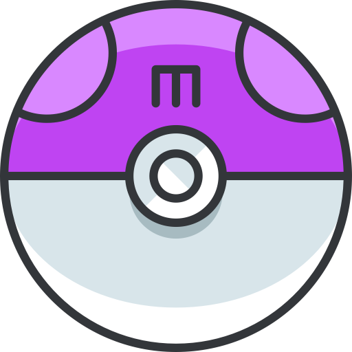 Master Ball svg vector icon