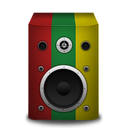 reggae, speaker icon
