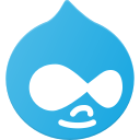 drupal, logo, media, social svg vector icon