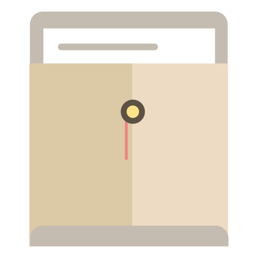 File Bag svg vector icon
