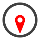 compass, south svg vector icon
