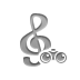 notation,composer,binoculars icon