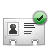 vcard,check icon