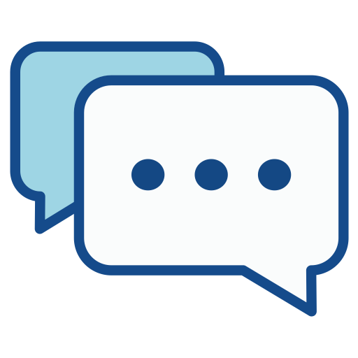 Chat svg vector icon