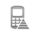 phone,pyramid icon