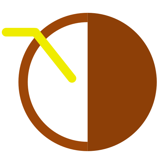 Coconut Juice svg vector icon