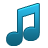 music, nodes, sound icon