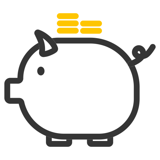 Gold svg vector icon
