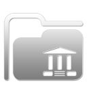 folder,library icon