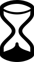 hourglass svg vector icon