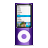 ipod, nano, violet icon
