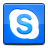 skype, social icon