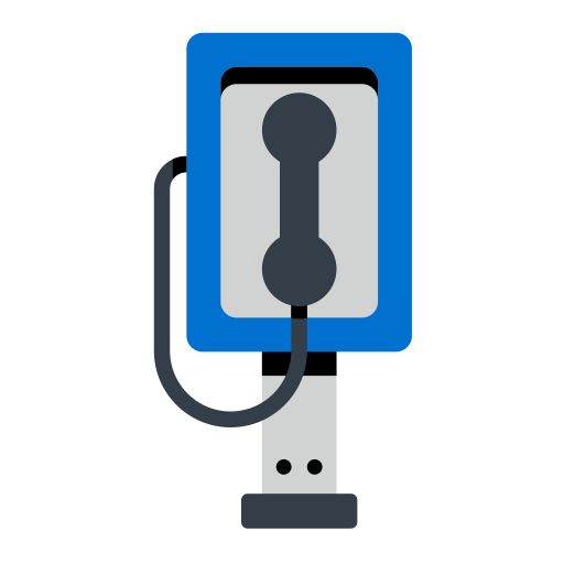 Telephone Booth svg vector icon