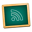 blackboard,feed,green,school,education,learn,teach,teaching,rss,subscribe icon