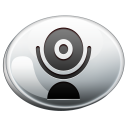 webcam,silver icon