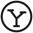 sharing, social media, website, yahoo svg vector icon