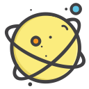 mars, planet, space, telestial, univearse svg vector icon