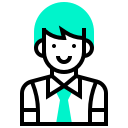 avatar, businessman, human, man, occupation, profession svg vector icon