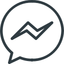 facebook, logo, media, messenger, social svg vector icon