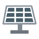 energy, panel, solar svg vector icon
