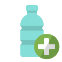 plastic,bottle,add icon