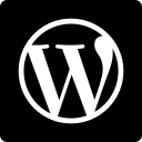 wordpress svg vector icon