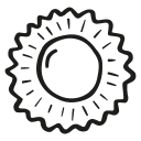 astronomy, space, star, sun svg vector icon