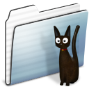 cat,folder,graphite,stripe,animal icon