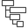 1, tree icon