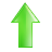arrow,up,green,ascend,rise,ascending,upload,increase icon