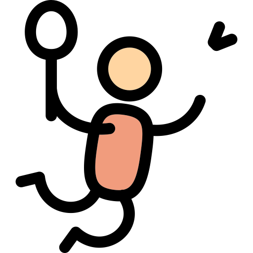 Badminton svg vector icon