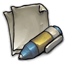 don,get,excited,just,skull,shaped,rock,and,bunch,white,stick icon