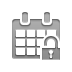 calendar,month,lock,open icon