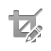 crop,pencil icon