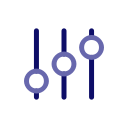optimize, options, setting, settings svg vector icon