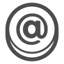 address, at, delivery, email, mail svg vector icon