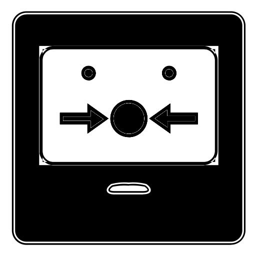 Manual Alarm svg vector icon