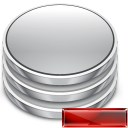 db,remove,database,minus,subtract,delete,del icon