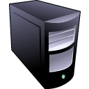 black,server,computer icon