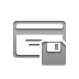 credit,card,diskette icon