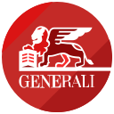 finance, generali, logo svg vector icon