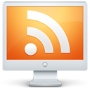 rss,feed,monitor,display,screen,social,computer,subscribe icon