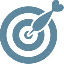achievement, arrow, goal, marketing, objective, success, target svg vector icon