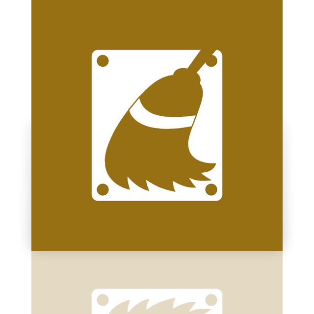 disk,cleanup,mirror icon