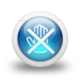 glossy,blue,orb icon