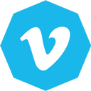 octagon, vimeo icon