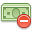 money,delete,del,remove,cash,currency,coin icon