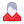 red, user icon