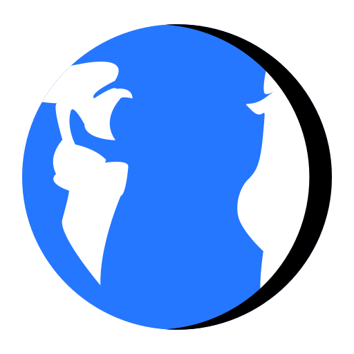 Earth svg vector icon