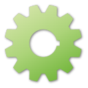 gear,green icon